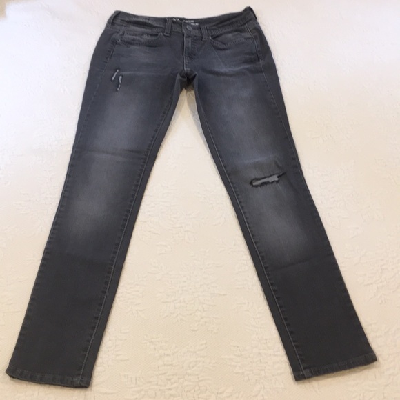 Mossimo supply co grey skinny jeans size 7 - Picture 4 of 16